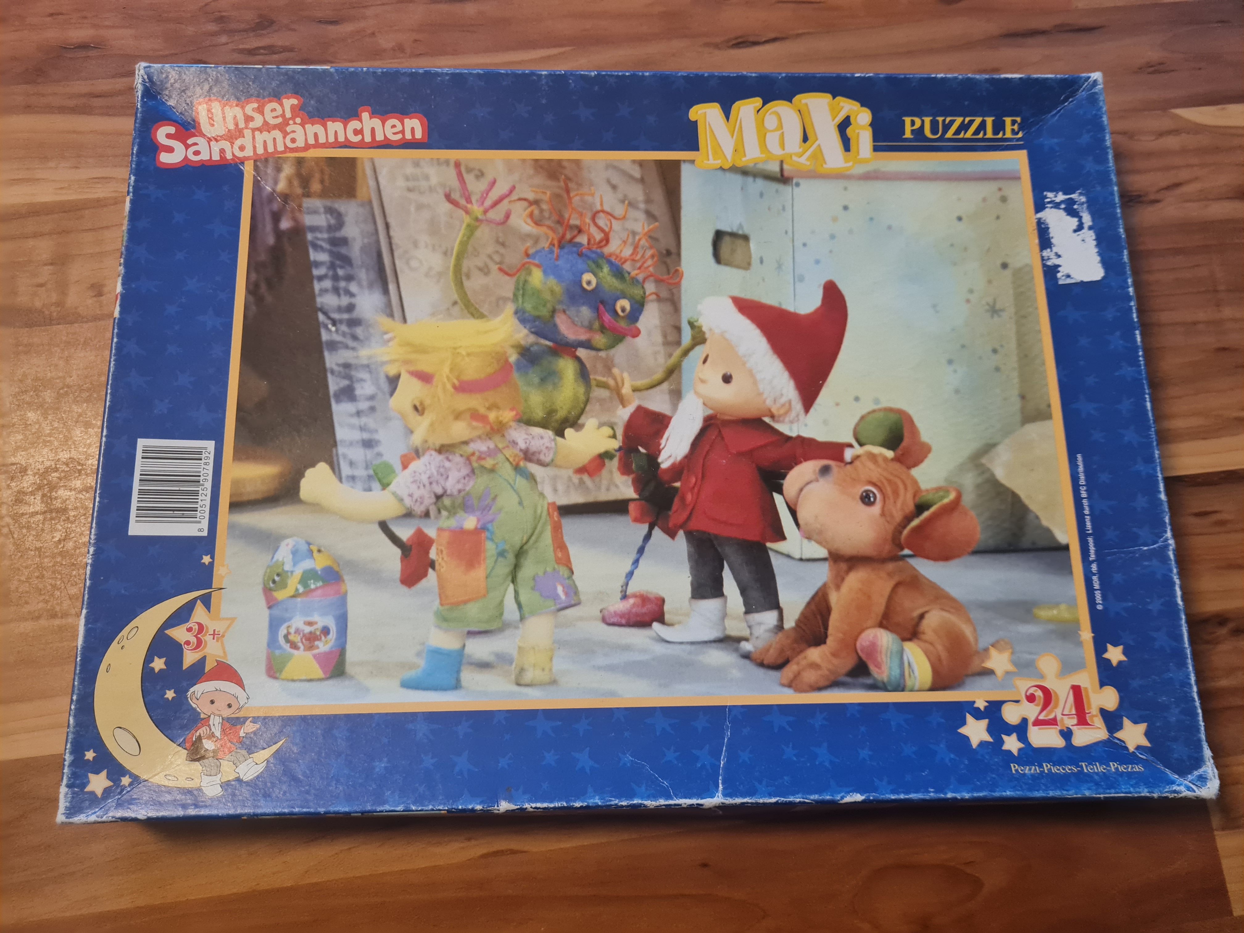 Unser Sandmännchen Maxi-Puzzle mit 24 Teilen, Secondhand
