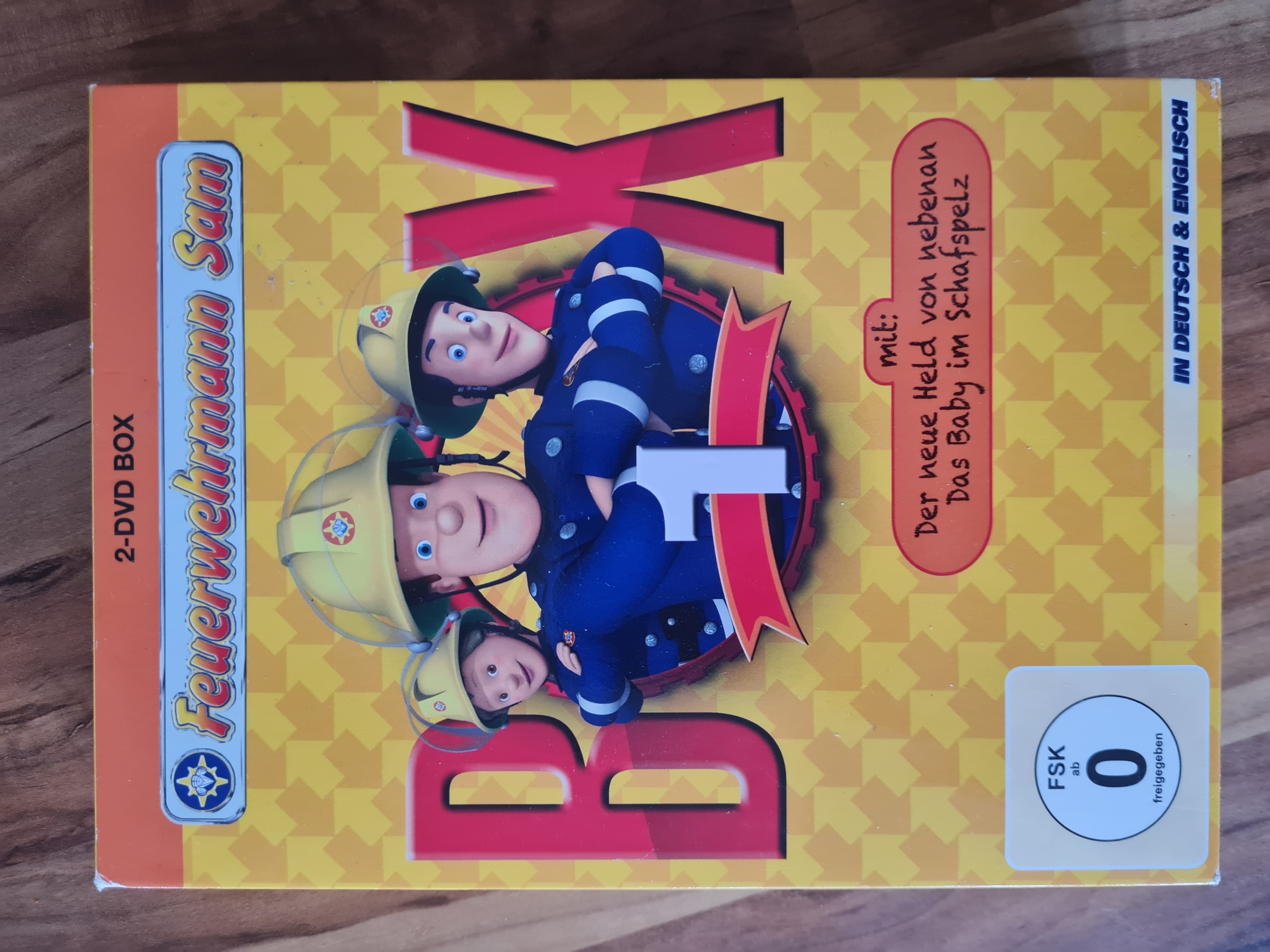 Feuerwehrmann Sam Box 1 mit 2 DVDs