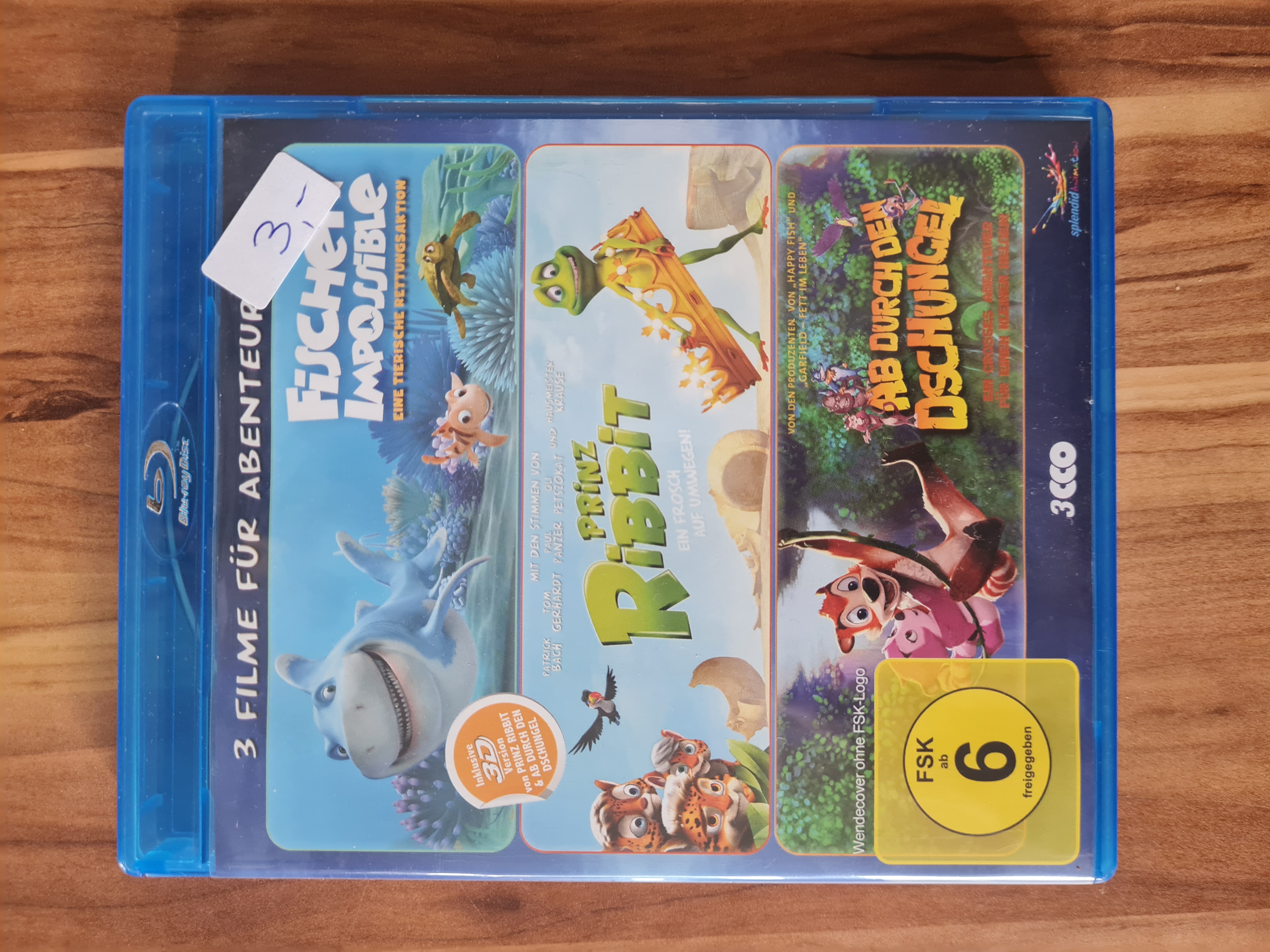 BlueRay 3 Filme für Abenteurer
