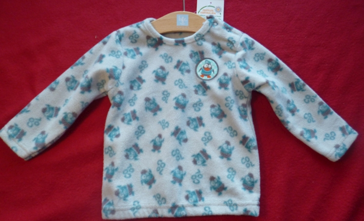 Fleeceshirt Gr. 74, Neuware