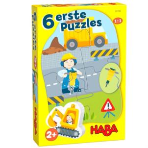 HABA 6 erste Puzzles Baustelle, Neuware