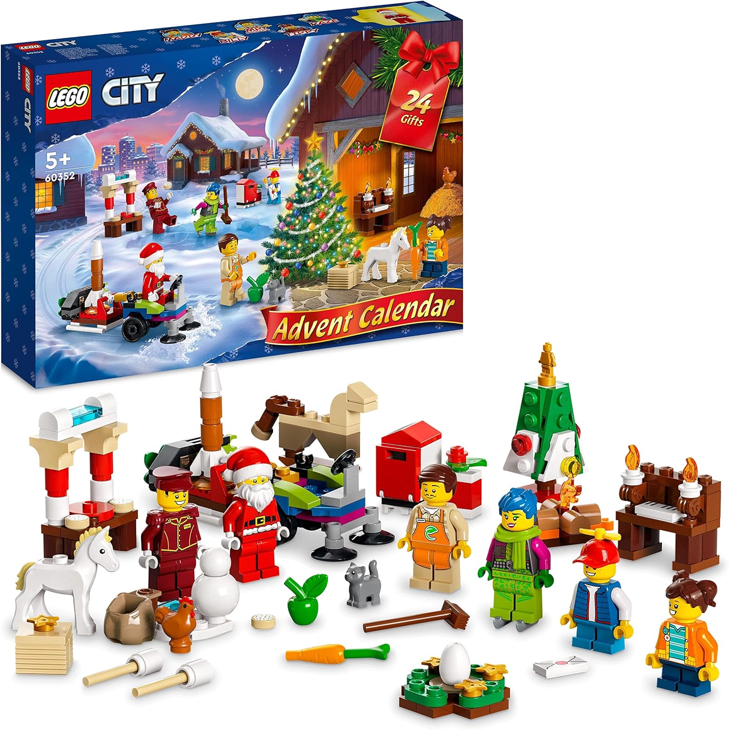 LEGO 60352 City Adventskalender, Neuware