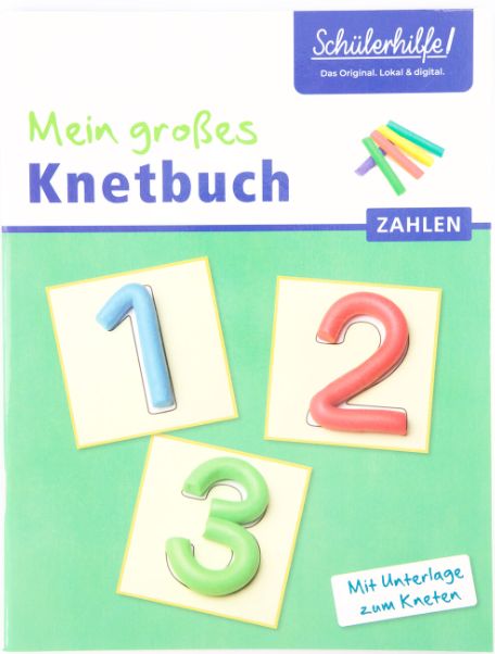 Mein großes Knetbuch - Zahlen, Schülerhilfe, Neuware