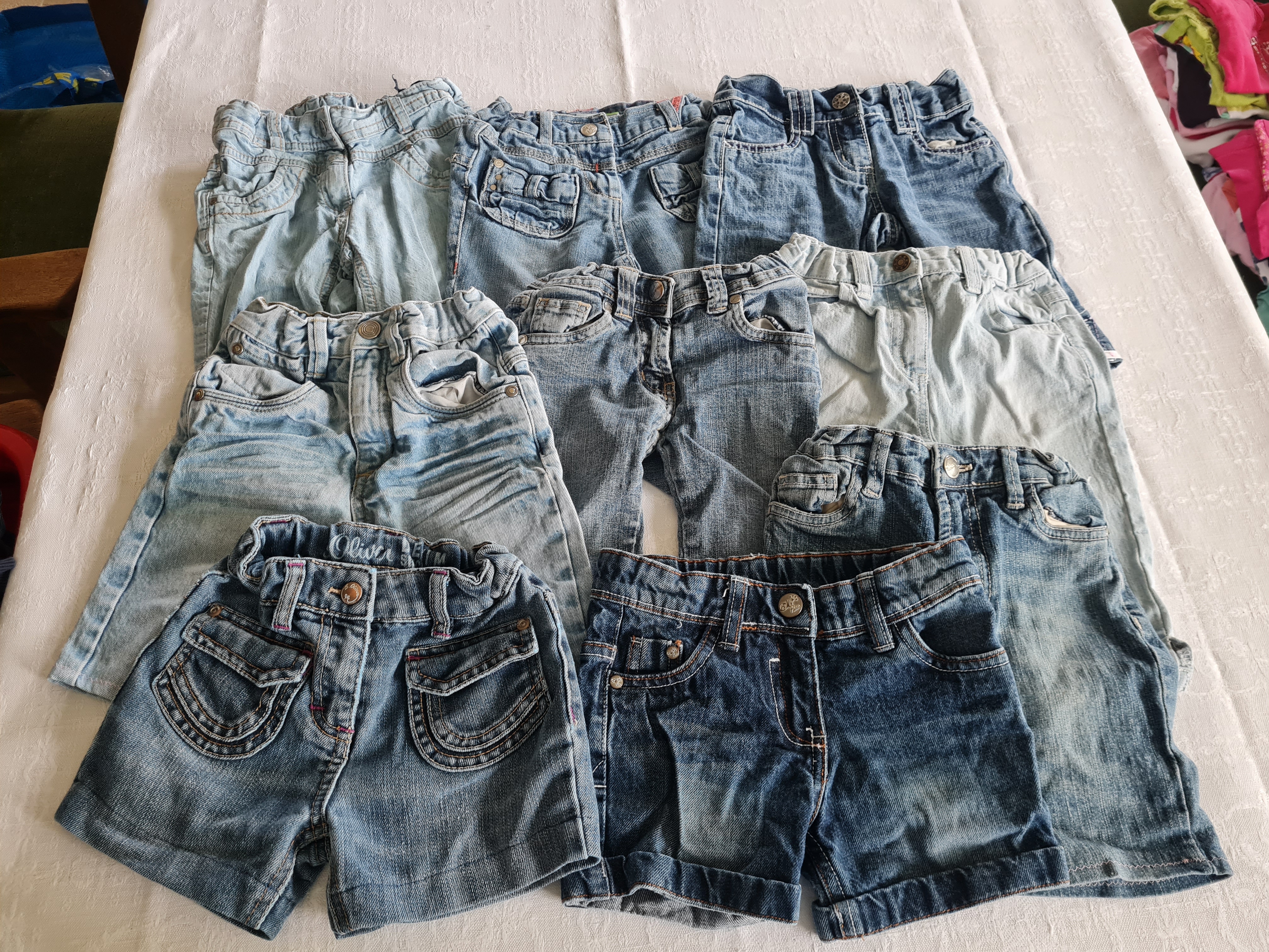 Sommerhosen Set für Mädchen, Gr. 104
