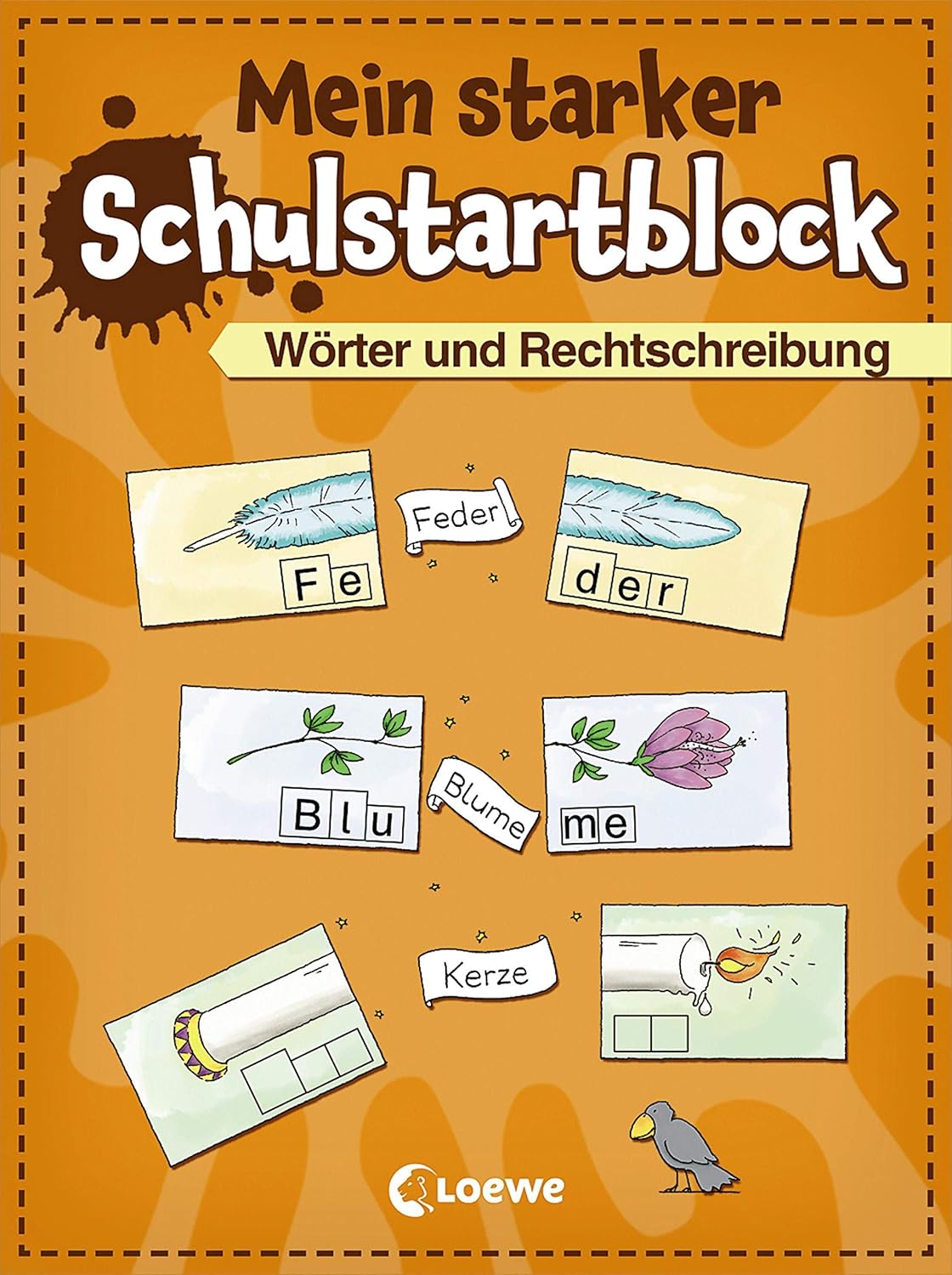 Mein starker Schulstartblock - Wörter und Rechtschreibung: Lernspiele und Rätsel für Kinder ab 6 Jahre, Neuware