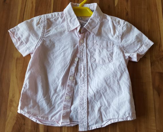 Hellrosa Sommerbluse Gr. 80