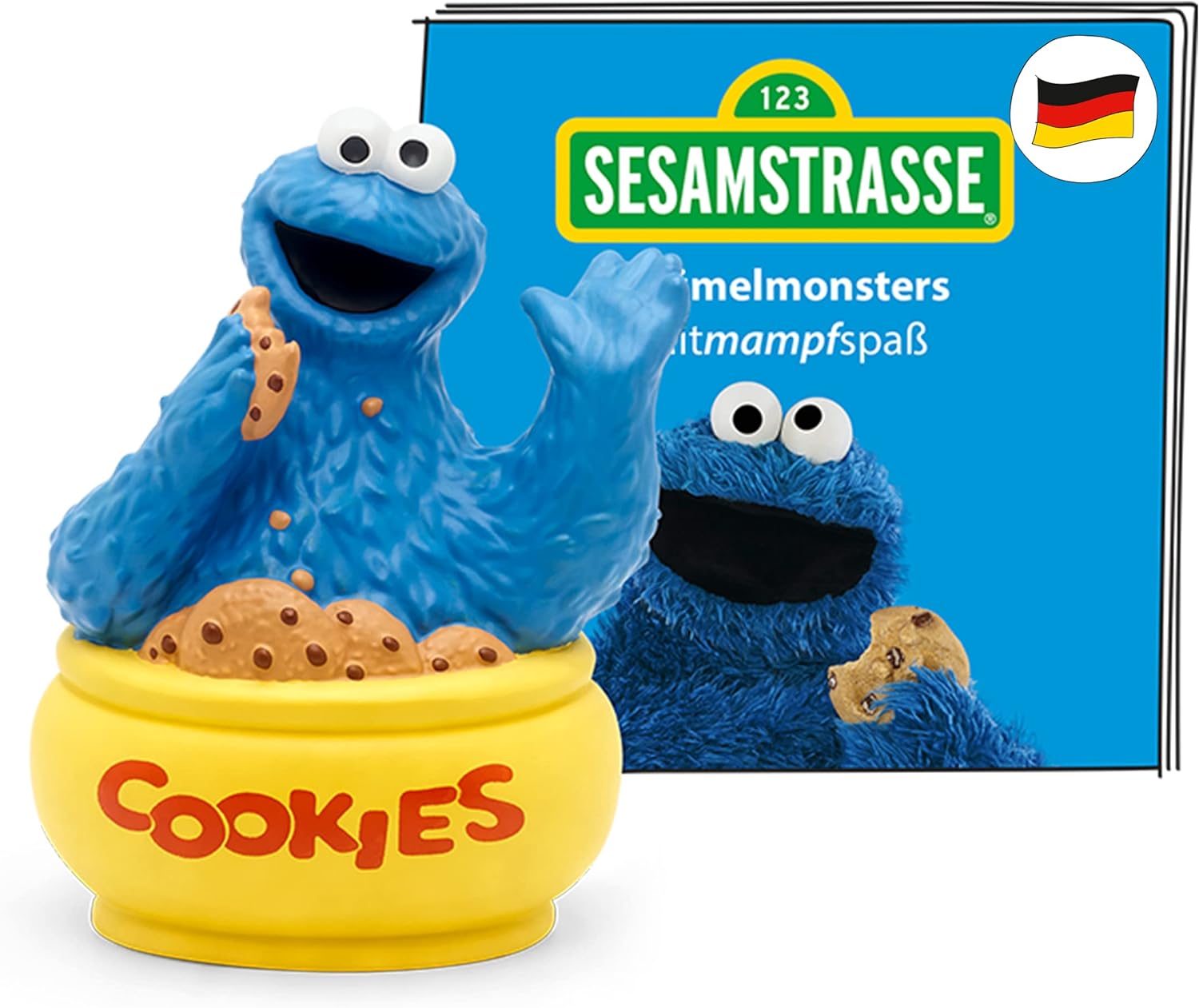 Tonies Content-Tonie Sesamstrasse - Krümelmonsters Mitmampfspaß, Neuware