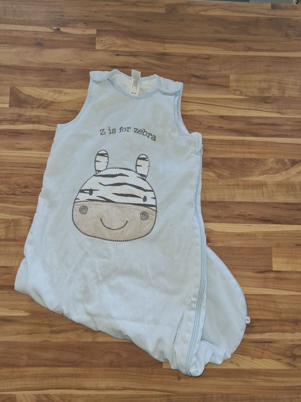 Babyclub Schlafsack "Zebra", 90cm, 1-2,5 TOG, Secondhand