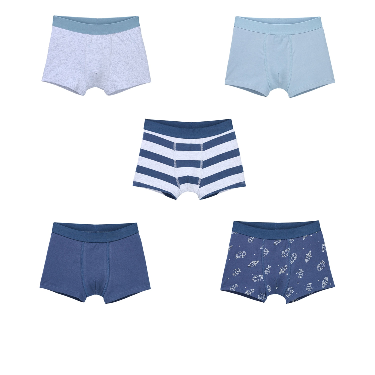 Kinder Retropants, 5er-Set, Gr. 152, Neuware