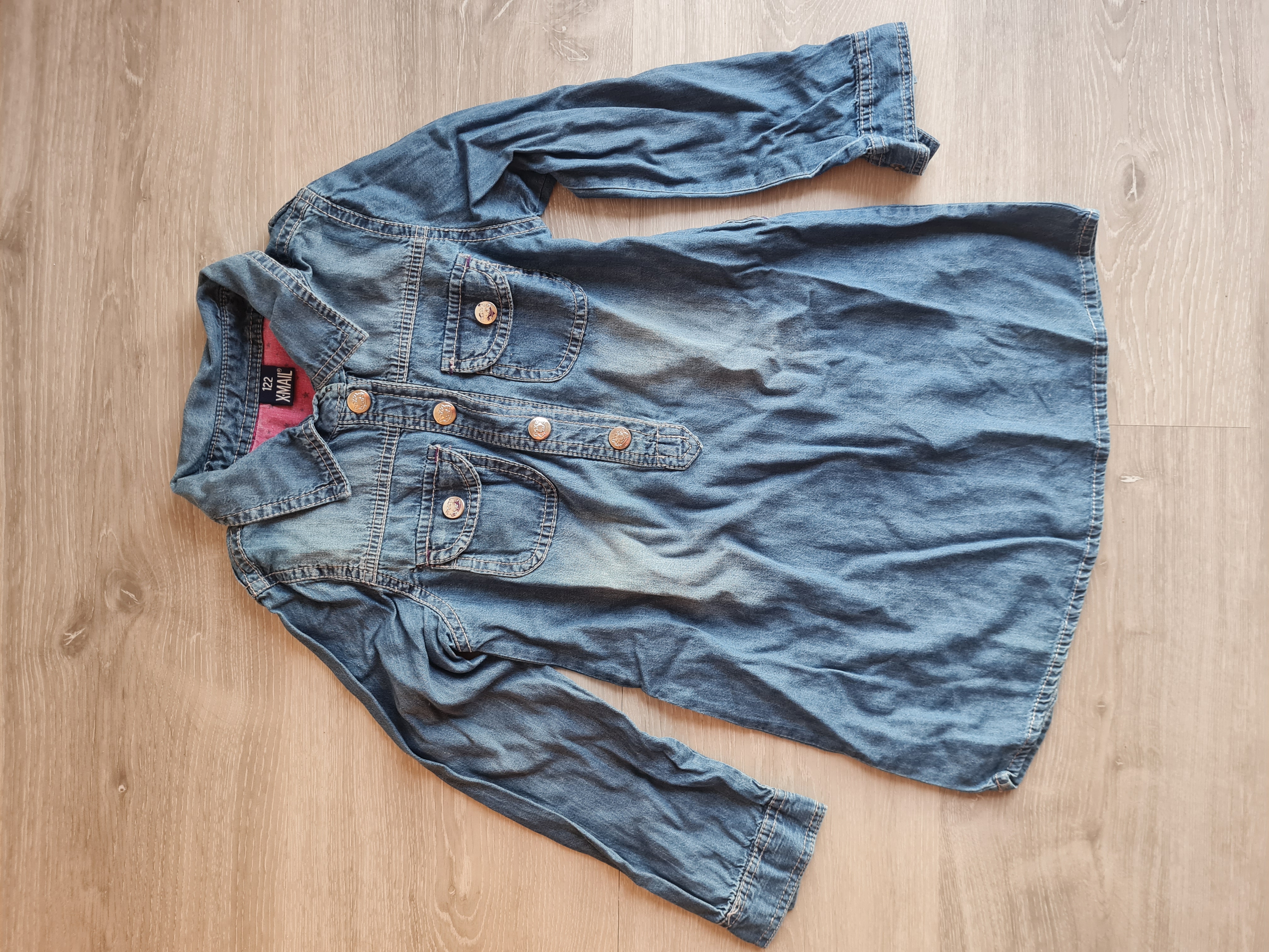 Jeans-Tunika, Gr. 122