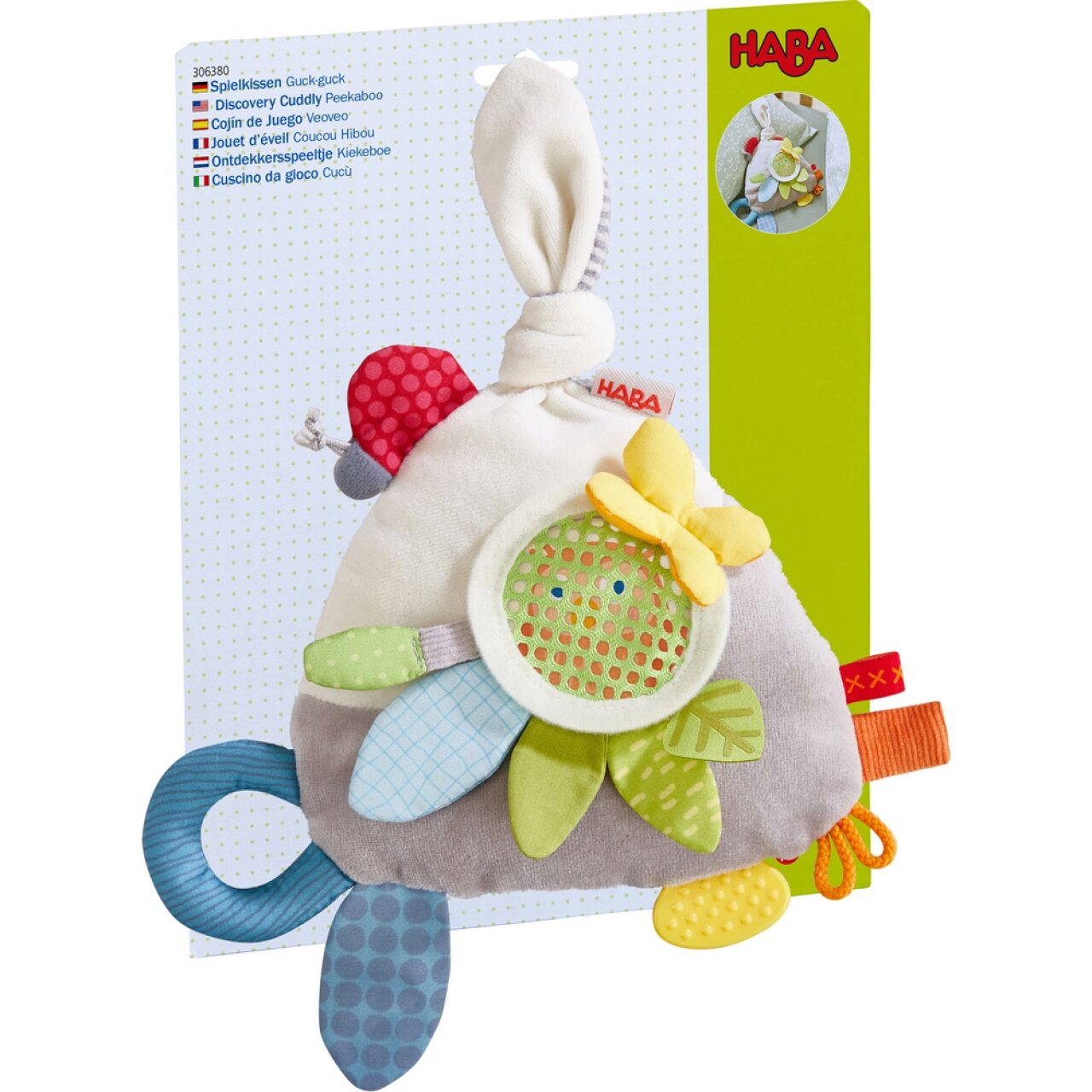 HABA Spielkissen Guck-guck 306380, Neuware