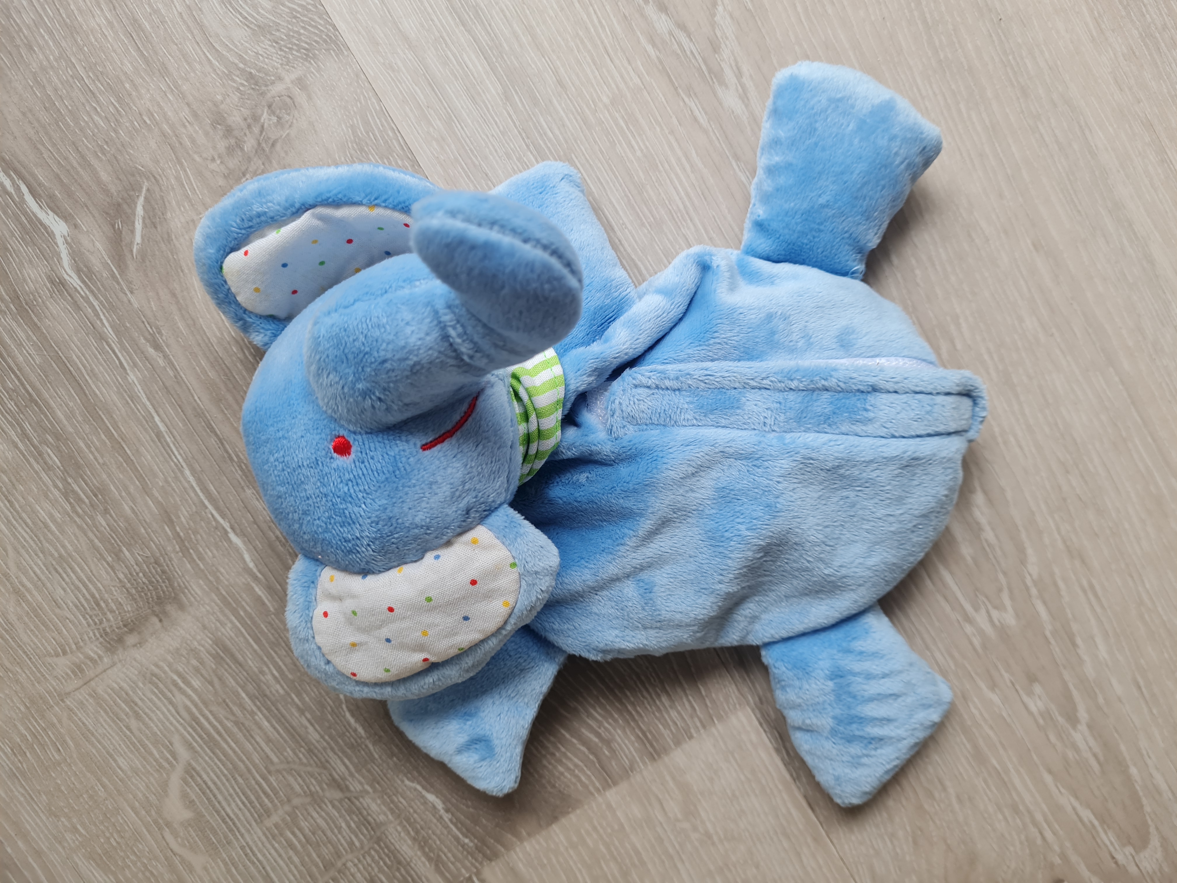 Kirschkernkissen Blauer Elefant