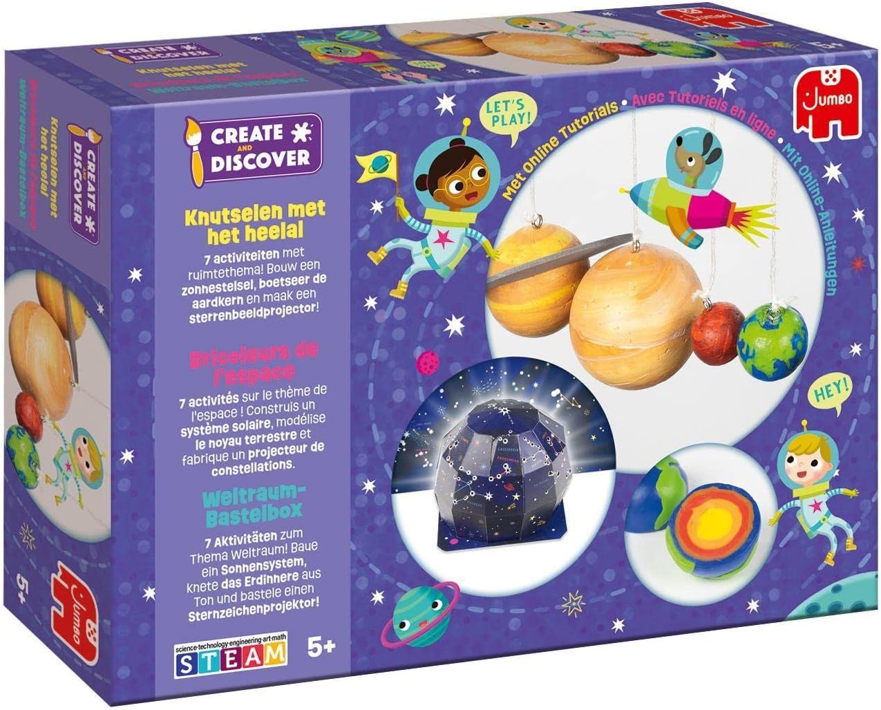 Jumbo Weltraum-Bastelset für Kinder, Neuware