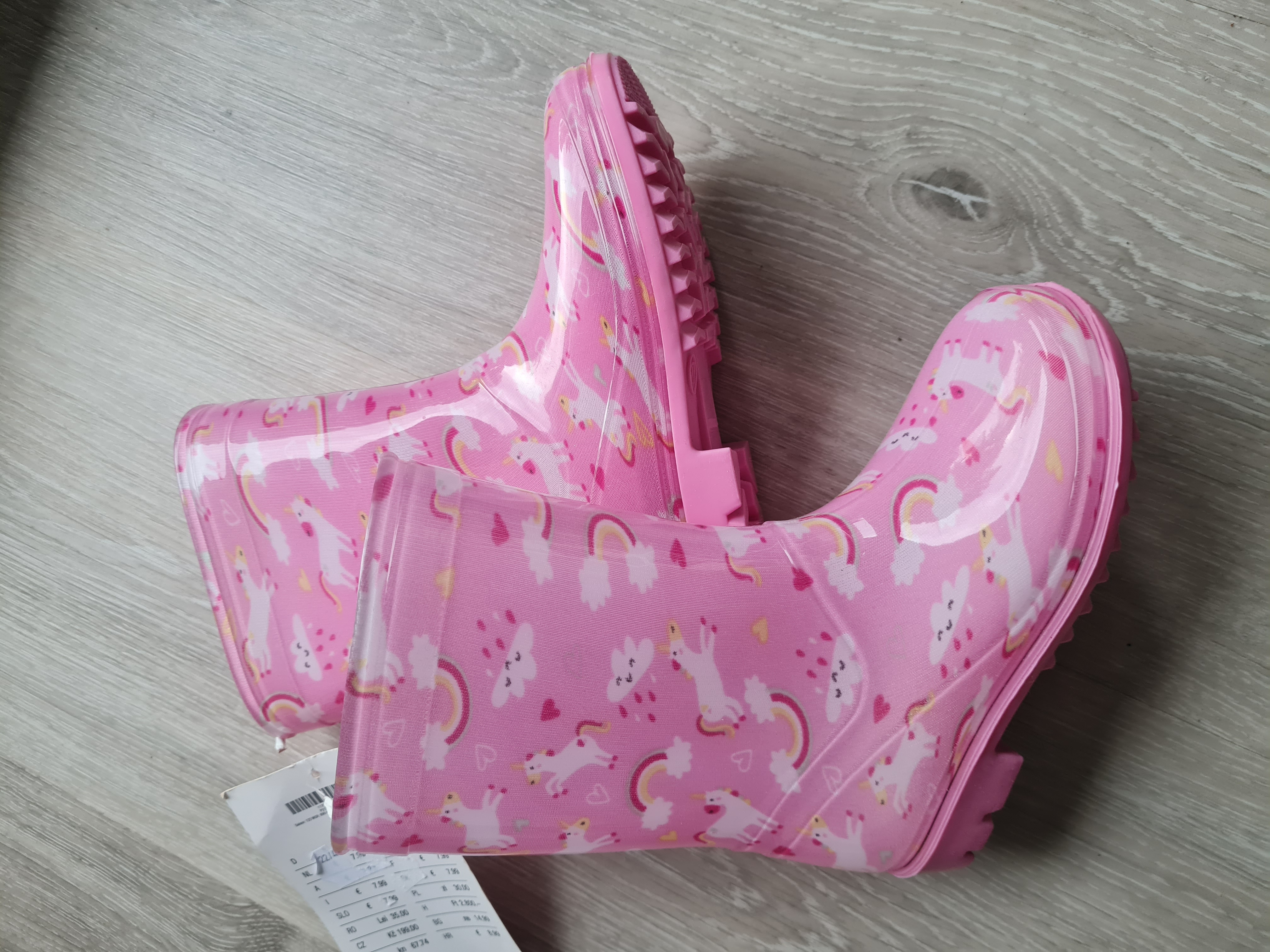 Gummistiefel Gr. 27, Einhörner, Neuware