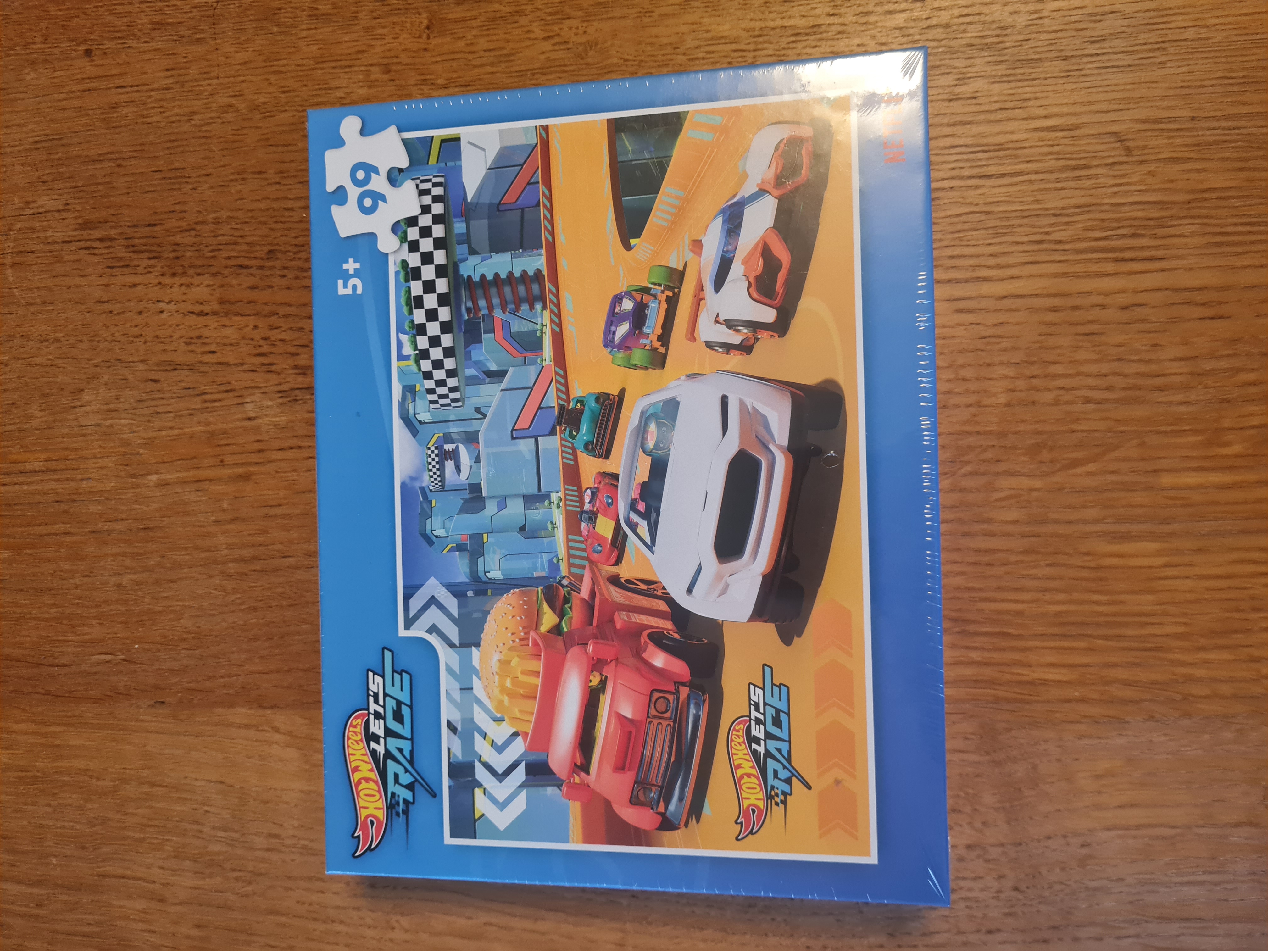 Hot Wheels Let's Race Puzzle, 99 Teile, Neuware