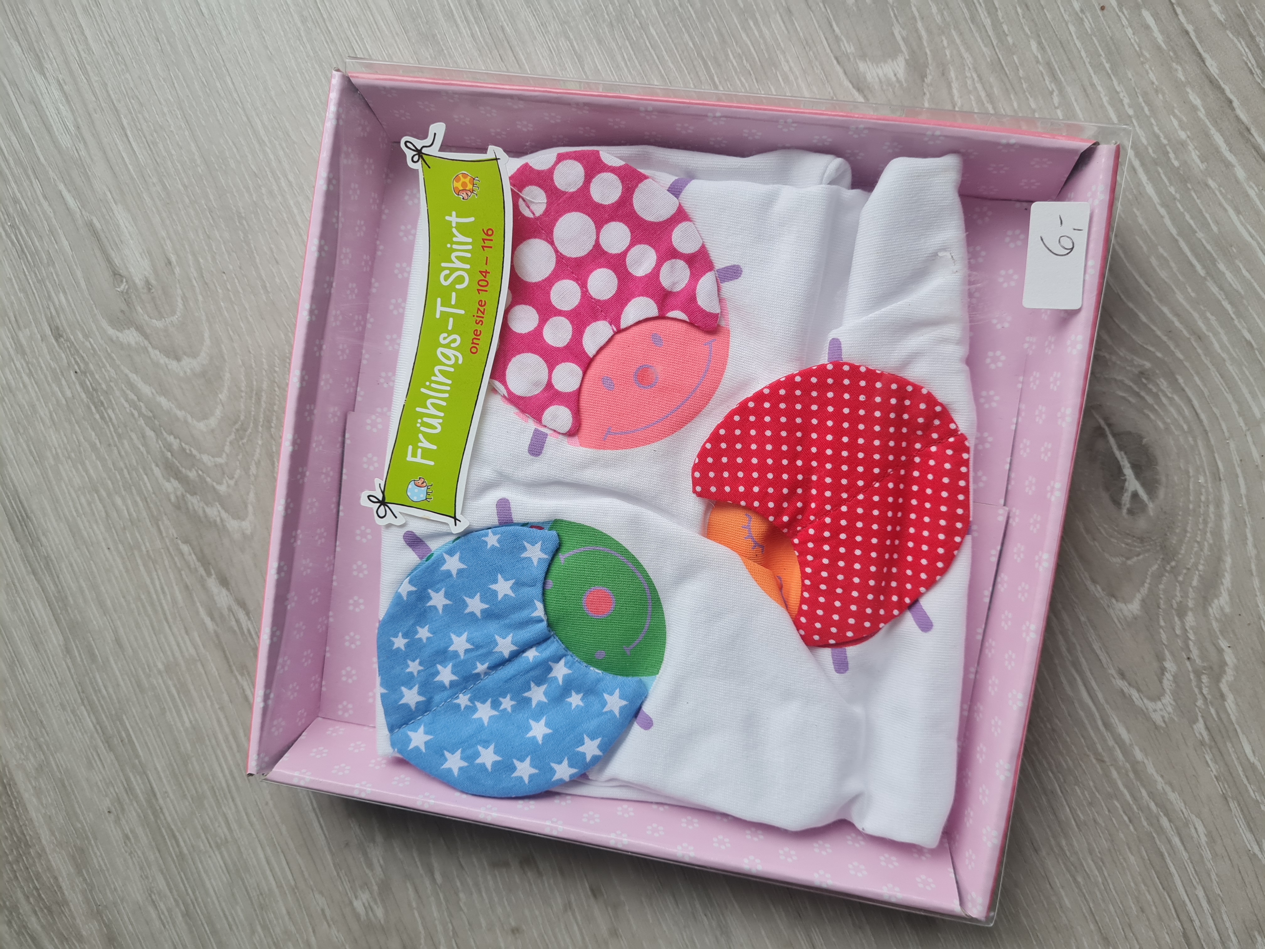 Die Spiegelburg Frühlings-T-Shirt in Geschenkverpackung, Gr. 104-116, Neuware mit Etikett