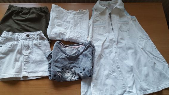 5-teiliges Sommer Set für Mädchen, Gr. 122/128