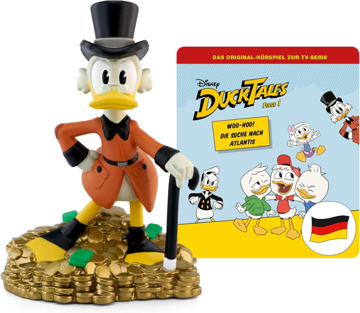 Tonies Content-Tonie Disney DuckTales – Woohoo! / Die Suche nach Atlantis, Neuware