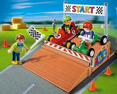 PLAYMOBIL City Life 4141 - KompaktSet Gokart-Rennen, Neuware