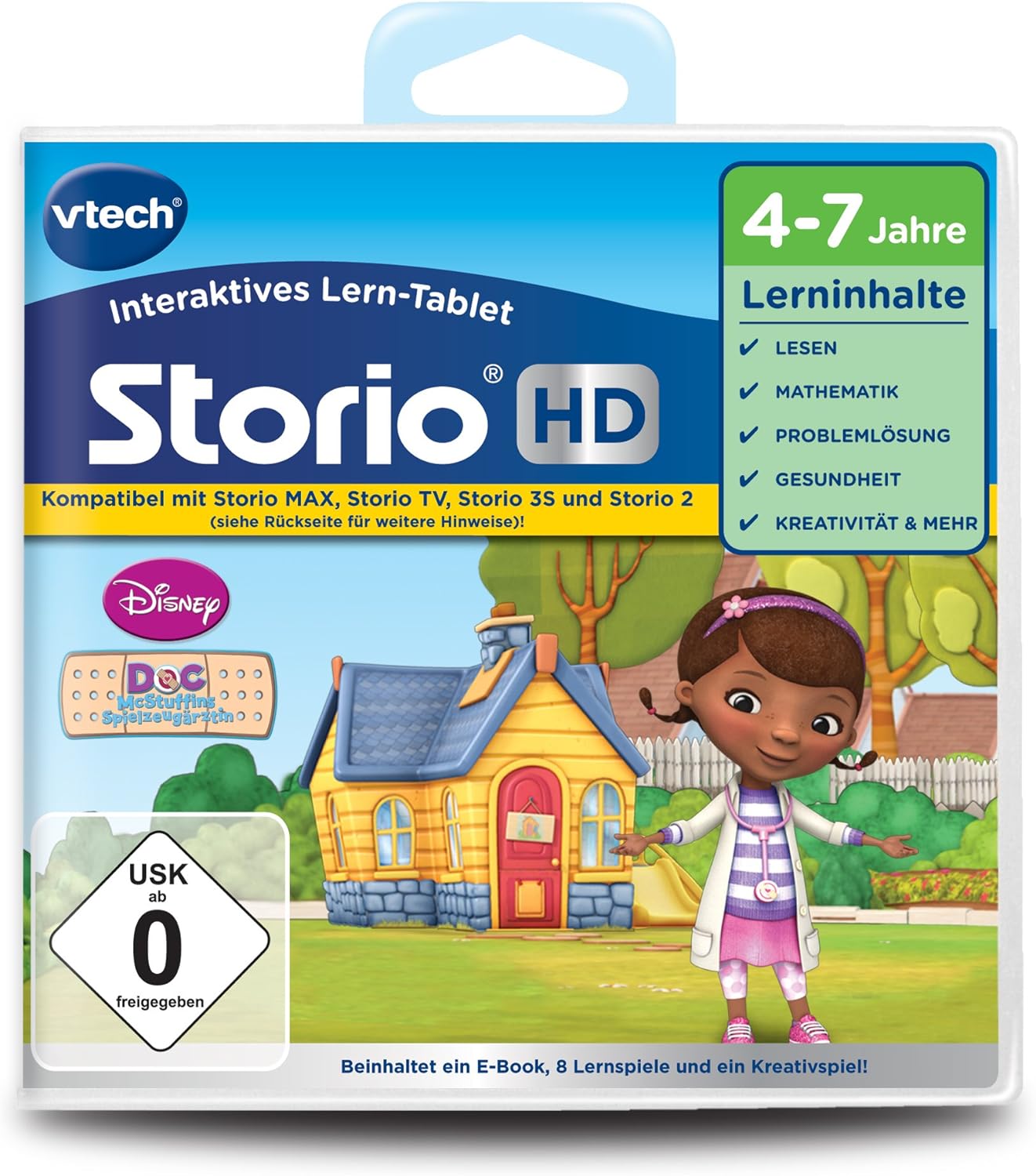 VTech 80-272104 - Lernspiel für Tablet - Doc McStuffins (TV), Neuware
