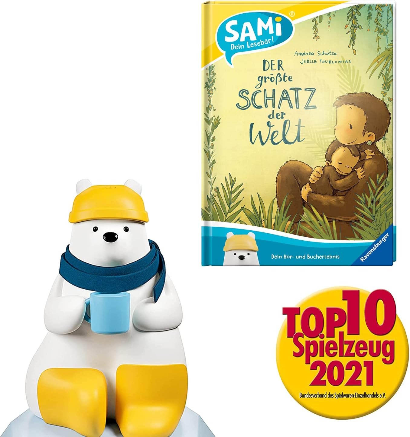 Starter-Set SAMi - dein Lesebär. Der größte Schatz der Welt, Neuware