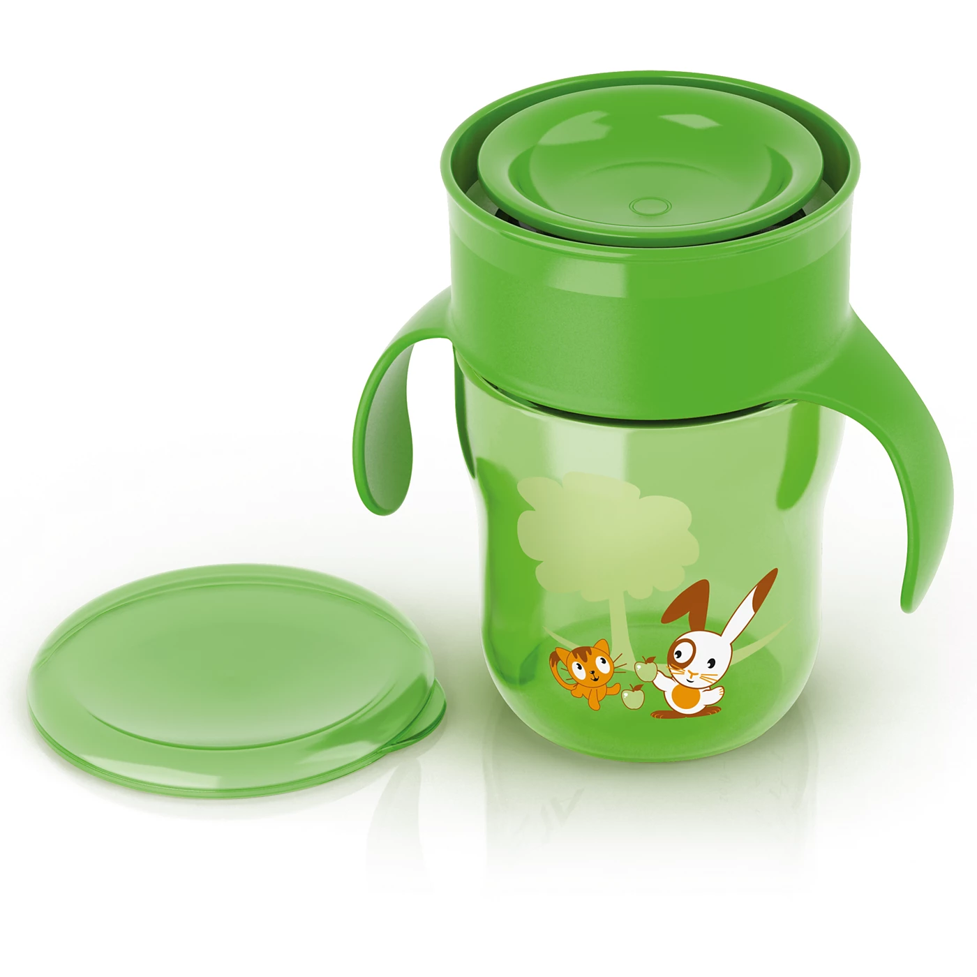 Philips Avent Erwachsenen-Trinklernbecher, grün, Neuware (EOL)