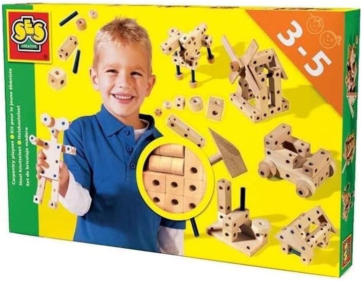 SES Creative - Holzkonstruktionsset, Neuware