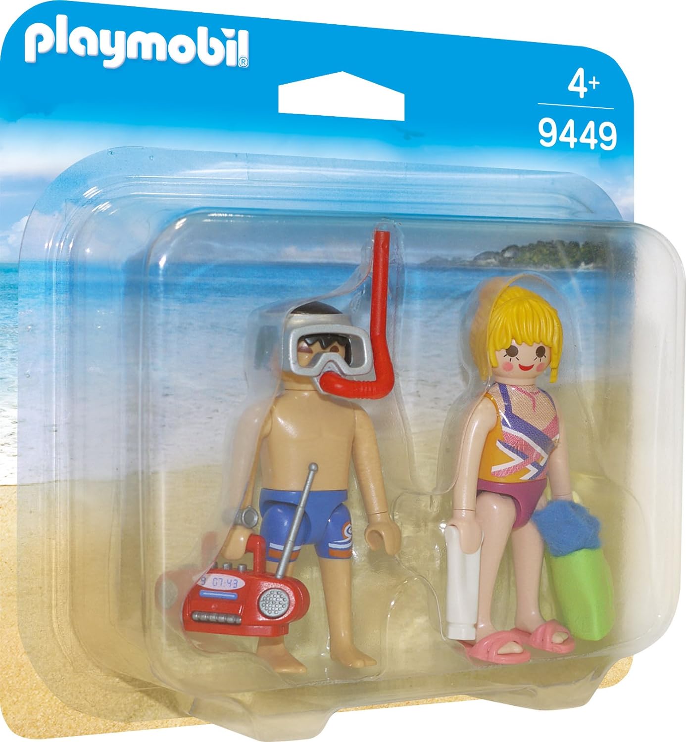 PLAYMOBIL 9449 Duo Pack Strandurlauber, Neuware