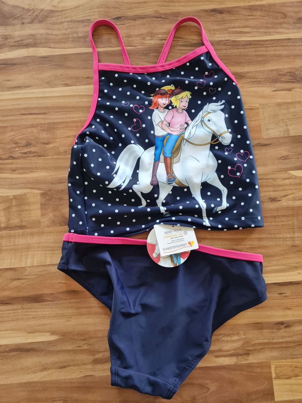 Tankini "Bibi und Tina" Gr. 134/140, Neuware mit Etikett